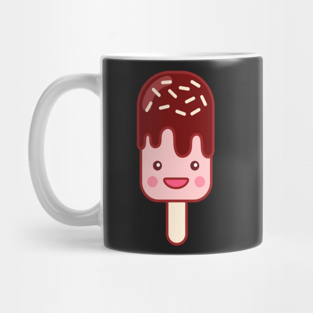 Chunky Ice Cream Emoji Minimal by lightsonfire